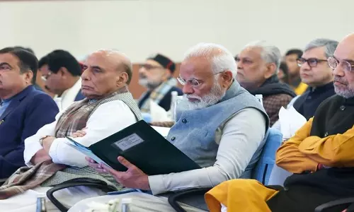 மத்திய அமைச்சர்களுடன் பிரதமர் மோடி ஆலோசனை- தேர்தல் பிரசாரத்தை தீவிரப்படுத்த அறிவுறுத்தல்