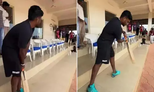 கேரளா: மாற்றுத்திறனாளி சிறுவனின் ஆசையை நிறைவேற்றிய கிரிக்கெட் வீரர் சஞ்சு சாம்சன்