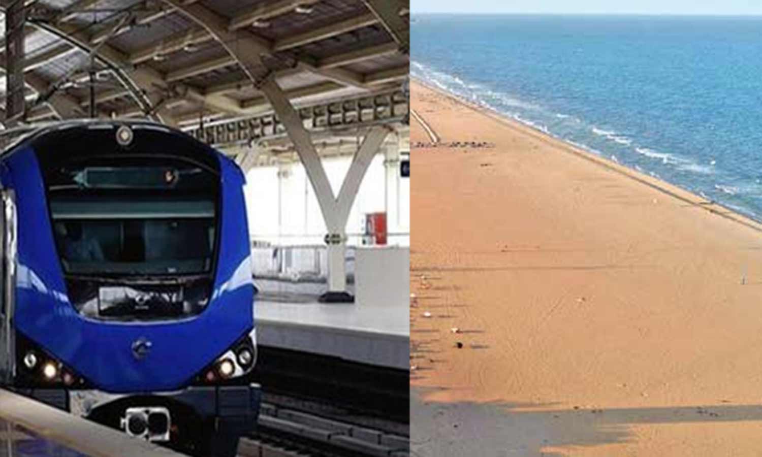 மெரினா கடற்கரையில் மெட்ரோ ரெயில் சுரங்க பாதை தோண்டும் பணி தீவிரம்