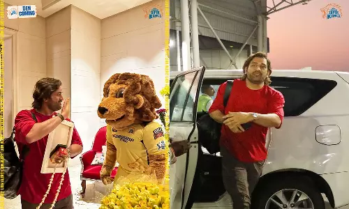 ஐபிஎல் 2024: சென்னை வந்தடைந்தார் சிஎஸ்கே கேப்டன் டோனி