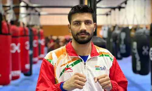 ஒலிம்பிக் தகுதி சுற்று குத்துச்சண்டை: இந்திய வீரர் லக்ஷயா சாஹர் தோல்வி
