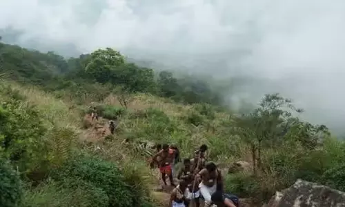 மகா சிவராத்திரி: வெள்ளிங்கிரி மலையேற குவியும் பக்தர்கள்