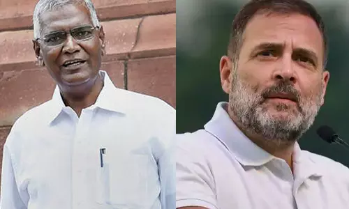 வயநாடு தொகுதியில் ராகுல் காந்தி போட்டியிடுவதை மறுபரிசீலனை செய்ய வேண்டும்- டி.ராஜா கோரிக்கை