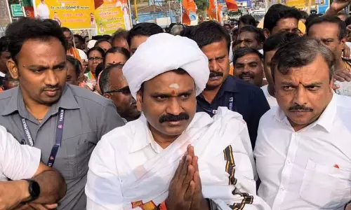 தோல்வி பயத்தால் கமல்ஹாசன் தி.மு.க. கூட்டணியில் இணைந்துள்ளார்- எல்.முருகன்