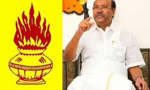 அகற்றப்பட்ட அக்னிகலசம் சின்னத்தை மீண்டும் நிறுவாவிட்டால் போராட்டம்- ராமதாஸ்