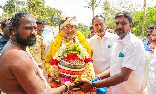 ராமர் வழிபட்ட கோவிலில் ஜார்க்கண்ட் கவர்னர் சி.பி.ராதாகிருஷ்ணன் வழிபாடு