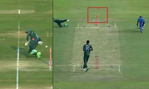 இது அது-ல.. தோனி ஸ்டைலில் ஸ்டம்பிங் செய்த லிட்டன் தாஸ் - வைரலாகும் வீடியோ