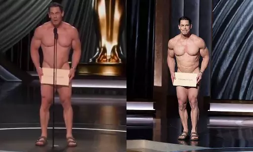 ஜான் சீனா நிர்வாணமாக வரலையாம்! - எது உண்மை?