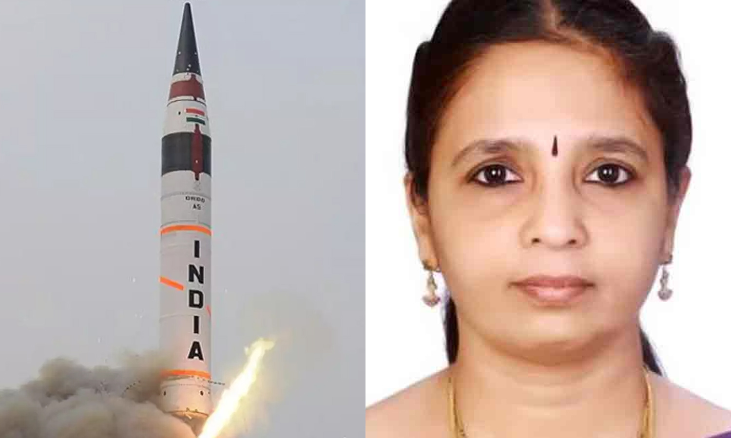 அக்னி-5 ஏவுகணை குழுவை வழிநடத்திய கேரள பெண் என்ஜினீயர்