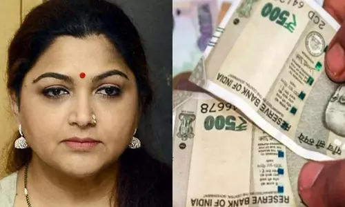 சென்னையில் குஷ்புவை கண்டித்து தி.மு.க. மகளிரணி போராட்டம்