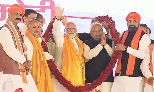 பீகாரில் புதிய தேர்தல் களத்தை உருவாக்கிய பா.ஜனதா: நிதிஷ் குமார் கட்சியை விட ஒரு இடம் அதிகம்