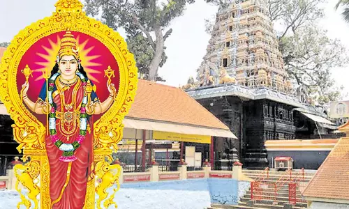 மூன்று வடிவங்களில் அருள்புரியும் கரிக்ககம் சாமுண்டி தேவி