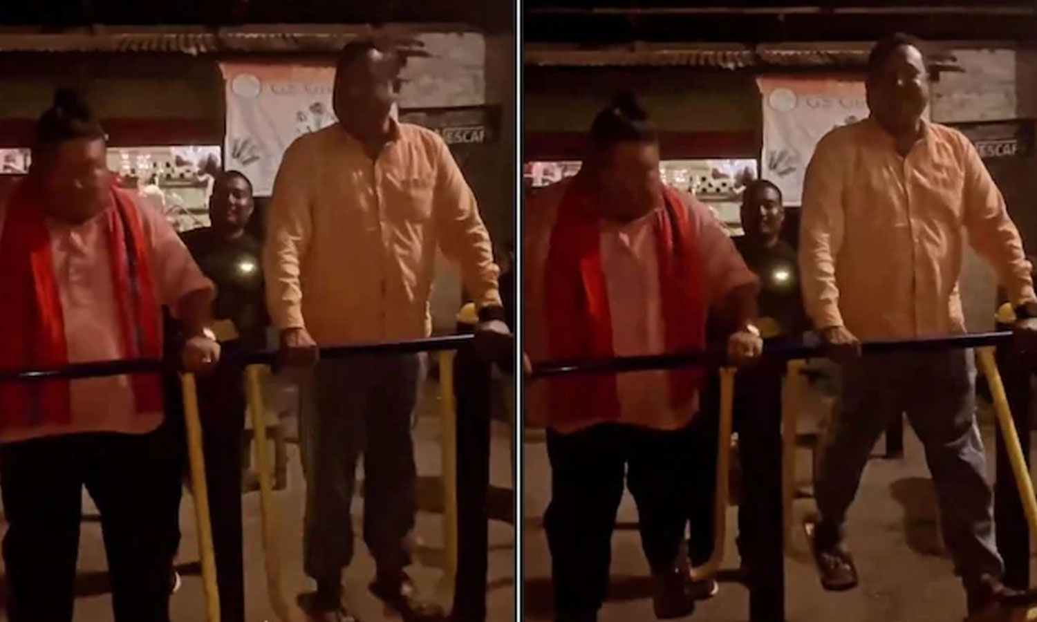 பா.ஜனதா மந்திரியின் நகைச்சுவையான ஜிம் வீடியோ