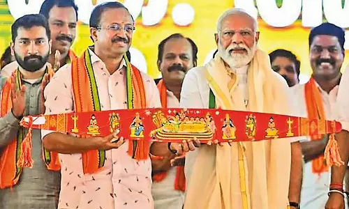 கேரளாவில் இந்த முறை தாமரை மலரும்: பிரதமர் மோடி