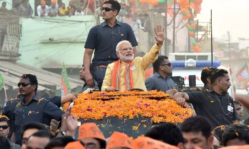 வாகன அணிவகுப்பில் பங்கேற்க பிரதமர் மோடி இன்று கோவை வருகை