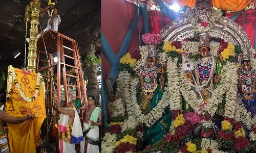 பழனி முருகன் கோவிலில் பங்குனி உத்திர திருவிழா கொடியேற்றம்