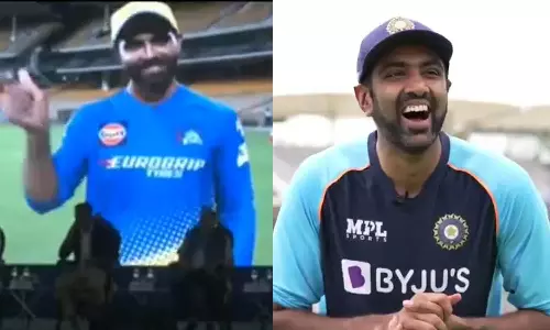 என்னுடைய தமிழ் எப்படி இருக்கிறது? எனக் கேட்ட ஜடேஜாவுக்கு அஸ்வினின் பதில்...