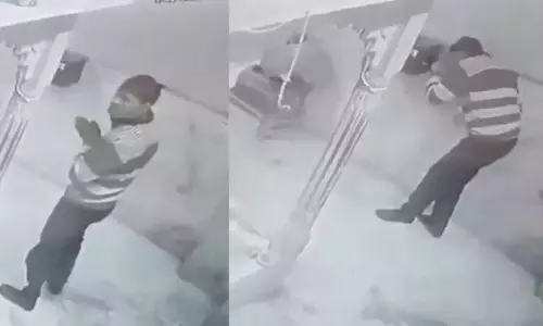 கடவுளிடம் மன்னிப்பு கேட்டு விட்டு கோவிலில் திருடிய வாலிபர்