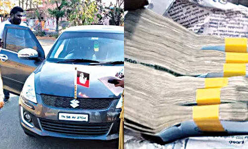 அ.தி.மு.க. செயலாளரிடம் ரூ.3 லட்சம் பறிமுதல்: ஆவணங்கள் இல்லாததால் நடவடிக்கை