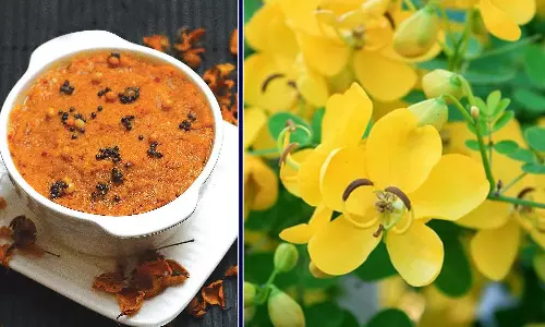 மருத்துவ குணம் நிறைந்த ஆவாரம்பூ சட்னி