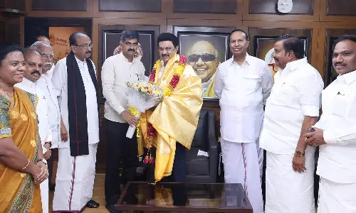 முதலமைச்சர் மு.க.ஸ்டாலினுடன் வைகோ-முத்தரசன் சந்திப்பு