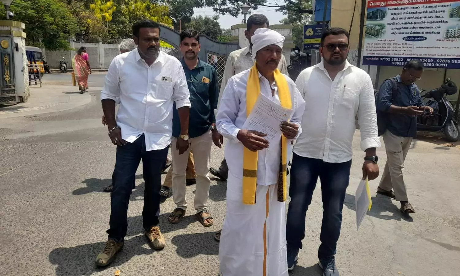 42-வது முறையாக வேட்பு மனுத்தாக்கல் செய்தார் கோவை தேர்தல் மன்னன்