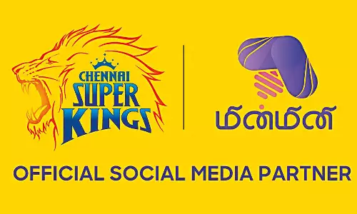 சென்னை சூப்பர் கிங்சின் அதிகாரப்பூர்வ சமூக ஊடக செயலியாக இணைந்தது மின்மினி
