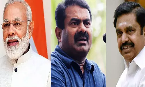 தமிழகத்தில் 4 முனை போட்டி- சீமான் தனித்து போட்டி