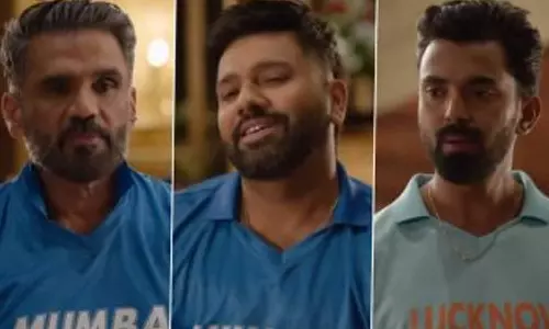 ரோகித்துடன் சேர்ந்து மருமகனை கலாய்த்த சுனில் ஷெட்டி- வைரலாகும் வீடியோ