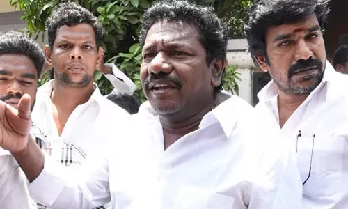 பாராளுமன்ற தேர்தல்- திமுகவுக்கு கருணாஸ் கட்சி ஆதரவு