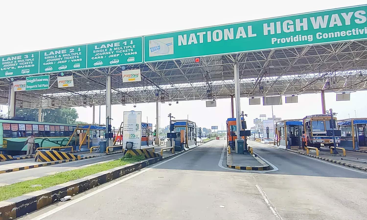 தமிழகத்தில் 5 சுங்கச்சாவடிகளில் கட்டணம் உயர்வு