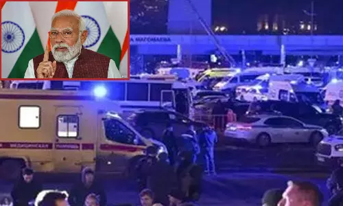 மாஸ்கோ துப்பாக்கிச்சூடு சம்பவத்துக்கு பிரதமர் மோடி கண்டனம்