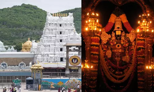 இலங்கையில் பிரமாண்ட ஏழுமலையான் கோவில்