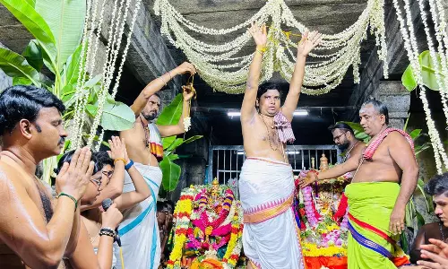 திருச்செந்தூர் சுப்பிரமணிய சுவாமி கோவிலில் வள்ளி திருக்கல்யாணம்