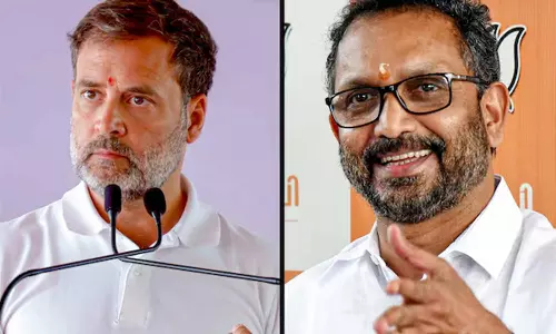 வயநாட்டில் ராகுல் காந்தியை எதிர்த்து பா.ஜனதா மாநில தலைவர் சுரேந்திரன் போட்டி