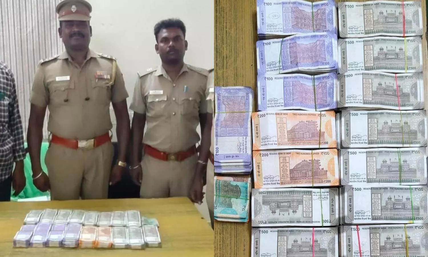 புதுவண்ணாரப்பேட்டையில் தேர்தல் பறக்கும் படை சோதனையில் ரூ.7 லட்சம் பறிமுதல் புதுவண்ணாரப்பேட்டையில் தேர்தல் பறக்கும் படை சோதனையில் ரூ.7 லட்சம் பறிமுதல்