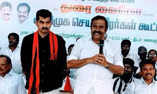 துரை வைகோ மீது தி.மு.க.வினர் கடும் அதிருப்தி- அரசியலை விரும்பவில்லை என்று தொடர்ந்து சொல்வதால் சர்ச்சை