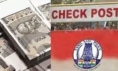 கடனாளியிடம் வசூலித்த பணத்தை பறக்கும்படை அதிகாரிகளிடம் இழந்த நிதி நிறுவன ஊழியர்