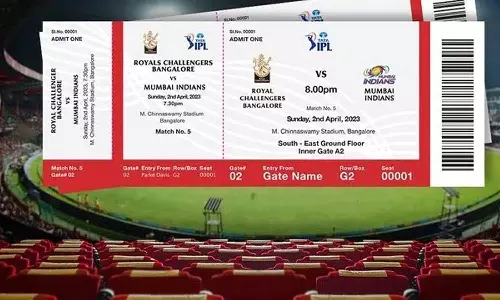 பெங்களூரில் ஐ.பி.எல். டிக்கெட் ரூ.55 ஆயிரத்துக்கு விற்பனை
