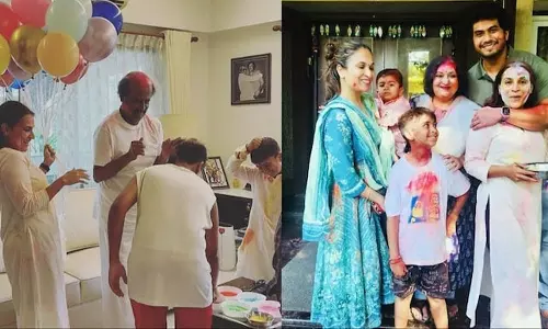 ரஜினிகாந்த் ஹோலி பண்டிகை கொண்டாடுவதன் பின்னணி ?