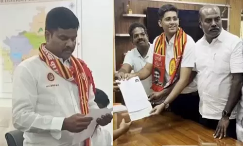 தொடர்ந்து தமிழ் படிக்கத் தெரியாமல் திணறும் நாம் தமிழர் கட்சி வேட்பாளர்கள்