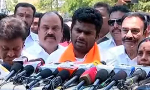 எங்களுடைய போட்டி தமிழக வளர்ச்சியை தடுப்பவர்களுடன் தான்: அண்ணாமலை