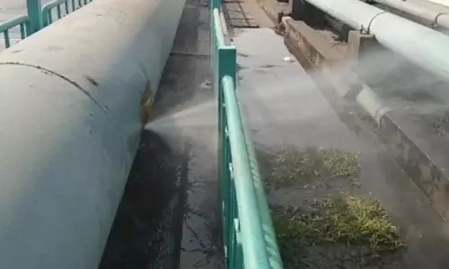 தொட்டில்பட்டியில் ராட்சத குடிநீர் குழாயில் உடைப்பு