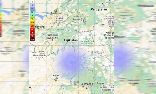 ஆப்கானிஸ்தானில் மிதமான நிலநடுக்கம்