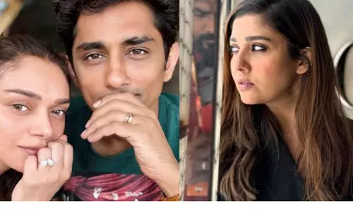 சித்தார்த் - அதிதி திருமணம் : வாழ்த்து சொன்ன நயன்தாரா