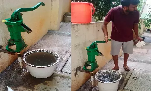 குழாய்களில் கழிவுநீர் கலந்து தண்ணீர் கறுப்பு நிறமாக வருகிறது- பொதுமக்கள் குற்றச்சாட்டு