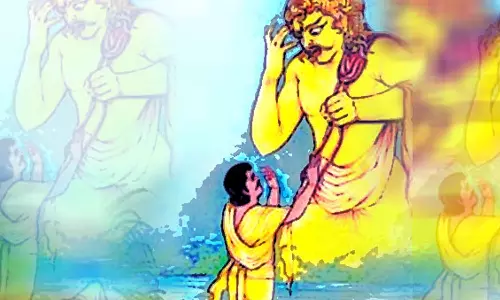 பூதத்திடம் அனுமதி பெற்று பெருமாளை தரிசித்த நம்பாடுவான்