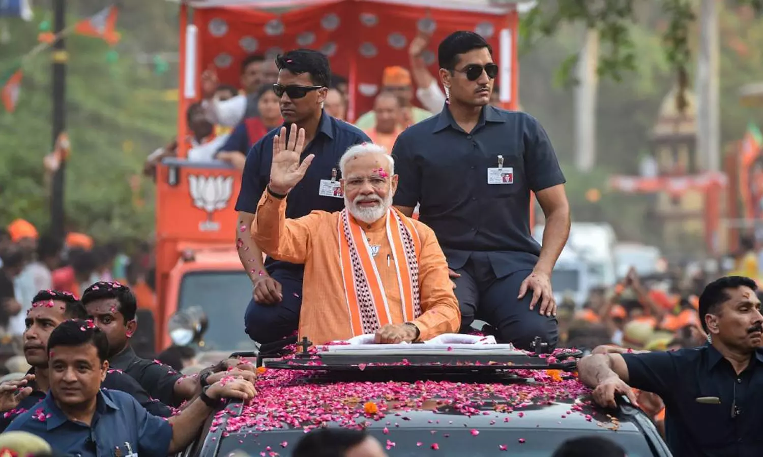 சென்னையில் பிரதமர் மோடி 2 கி.மீ. தூரம் ரோடு-ஷோ: டிரோன்கள் பறக்க தடை