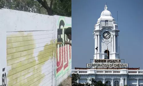 கடந்த 18 நாட்களில் உரிய அனுமதி பெறாமல் எழுதப்பட்ட 63,482 சுவர் விளம்பரங்கள் அழிப்பு