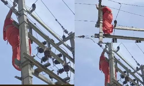 கள்ளக்காதலனை வீட்டில் அனுமதிக்க அடம்பிடித்த மனைவி - தற்கொலை மிரட்டலால் கணவன் அதிர்ச்சி